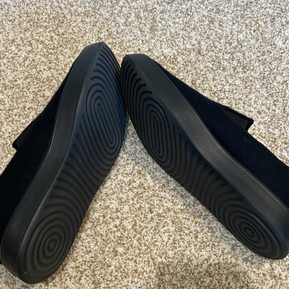 Women's Wool Cruiser Slip On - Natural Black (Natural Black Sole) - Picture 2 of 4